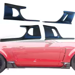 FRP KTOT Side Skirt Lower Splitters > Ford Mustang 2015-2020 image - 1