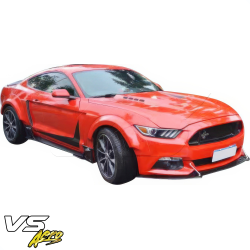 VSaero FRP KTOT Side Skirt Lower Splitters for Ford Mustang 2015-2020 image - 3