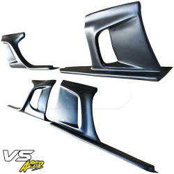 VSaero FRP KTOT Side Skirt Lower Splitters for Ford Mustang 2015-2020 image - 7