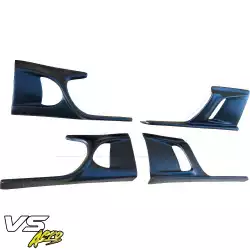 FRP KTOT Side Skirt Lower Splitters > Ford Mustang 2015-2020 image - 9