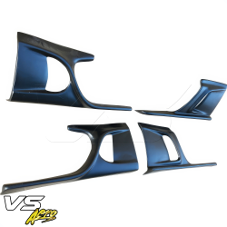 VSaero FRP KTOT Side Skirt Lower Splitters for Ford Mustang 2015-2020 image - 14