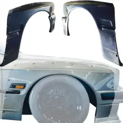 FRP TKYO Wide Body Fender Flares (front) 4pc 50mm > BMW 318i 1984-1992> 2dr Coupe image - 1