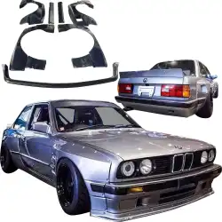 FRP TKYO Wide Body Kit 9pc > BMW 318i 1984-1992> 2dr Coupe image - 1