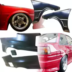 FRP ORI Wide Body Fenders Set 4pc 20/40mm > Toyota Corolla (AE86) Trueno 1984-1987 > 2dr Coupe image - 2