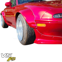VSaero FRP TKYO Wide Body Fender Flares (front) 50mm for Mazda Miata MX-5 (NA) 1990-1997 image - 3