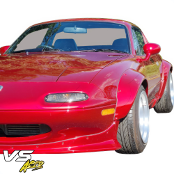 VSaero FRP TKYO Wide Body Fender Flares (front) 50mm for Mazda Miata MX-5 (NA) 1990-1997 image - 6