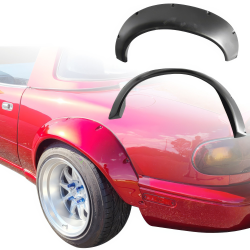 VSaero FRP TKYO Wide Body Fender Flares (rear) 80mm for Mazda Miata MX-5 (NA) 1990-1997 image - 1