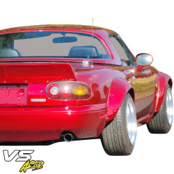 VSaero FRP TKYO Wide Body Fender Flares (rear) 80mm for Mazda Miata MX-5 (NA) 1990-1997 image - 4