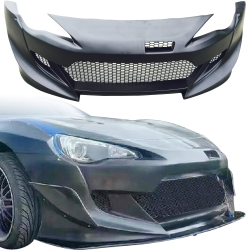 VSaero FRP TKYO v3 Wide Body Front Bumper for Scion FR-S (ZN6) 2013-2016 image - 1