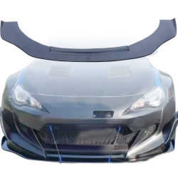 VSaero FRP TKYO v3 Wide Body Front Spoiler Lip for Scion FR-S (ZN6) 2013-2016 image - 1