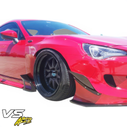 VSaero FRP TKYO v3 Wide Body Fender Flares (front) 65mm for Scion FR-S (ZN6) 2013-2016 image - 7