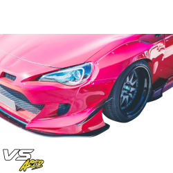 VSaero FRP TKYO v3 Wide Body Fender Flares (front) 65mm for Scion FR-S (ZN6) 2013-2016 image - 8