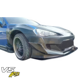 VSaero FRP TKYO v3 Wide Body Fender Flares (front) 65mm for Scion FR-S (ZN6) 2013-2016 image - 2