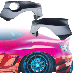 VSaero FRP TKYO v3 Wide Body Fenders Flares (rear) 90mm for Scion FR-S (ZN6) 2013-2016 image - 7