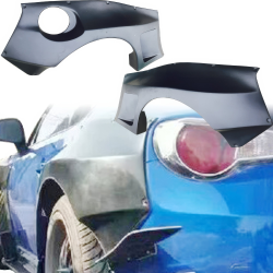VSaero FRP TKYO v3 Wide Body Fenders Flares (rear) 90mm for Scion FR-S (ZN6) 2013-2016 image - 1