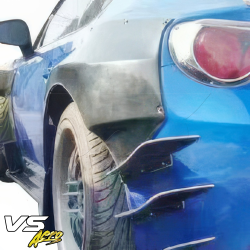 VSaero FRP TKYO v3 Wide Body Fenders Flares (rear) 90mm for Scion FR-S (ZN6) 2013-2016 image - 2