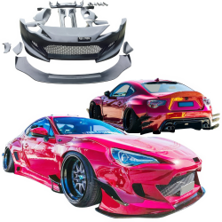 VSaero FRP TKYO v3 Wide Body Kit 17pc for Scion FR-S (ZN6) 2013-2016 image - 7