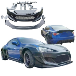 VSaero FRP TKYO v3 Wide Body Kit 17pc for Scion FR-S (ZN6) 2013-2016 image - 1