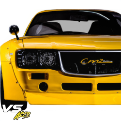VSaero FRP TKYO Boss Wide Body Front Bumper 3pc for Mazda RX-7 (FD3S) 1993-1997 image - 3