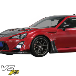 VSaero FRP VAR Wide Body Fenders (front) 8pc 50mm for Subaru BRZ (ZN6) 2013-2020 image - 3
