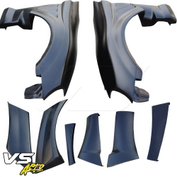 VSaero FRP VAR Wide Body Fenders (front) 8pc 50mm for Subaru BRZ (ZN6) 2013-2020 image - 8