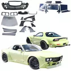 FRP TKYO Boss Wide Body Kit 16pc > Mazda RX-7 (FD3S) 1993-1997 image - 9