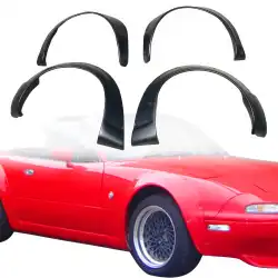 FRP TU99 NN2 Wide Body Fender Flares (set) 4pc 50mm > Mazda Miata MX-5 (NA) 1990-1997 image - 1