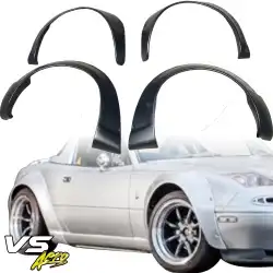FRP TU99 NN2 Wide Body Fender Flares (set) 4pc 50mm > Mazda Miata MX-5 (NA) 1990-1997 image - 35