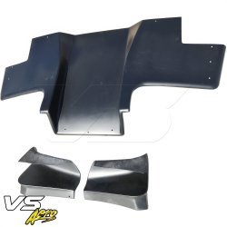 VSaero FRP RAME Rear Diffuser 3pc for Mazda RX-7 (FC3S) 1986-1992 image - 9
