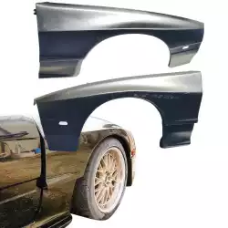 FRP TDES Wide Body Fenders (front) 25mm > Mazda RX-7 (FC3S) 1986-1992 image - 1