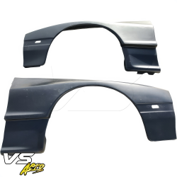 VSaero FRP TDES Wide Body Fenders (front) 25mm for Mazda RX-7 (FC3S) 1986-1992 image - 7