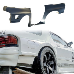 VSaero FRP TDES Wide Body Fenders (rear) 30mm for Mazda RX-7 (FC3S) 1986-1992 image - 26