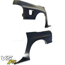 VSaero FRP TDES Wide Body Fenders (rear) 30mm for Mazda RX-7 (FC3S) 1986-1992 image - 7