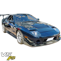 VSaero FRP RAME FC2000 Front Bumper w TDES Lip for Mazda RX-7 (FC3S) 1986-1992 image - 2
