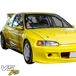 VSaero FRP TKYO Wide Body Front Bumper for Honda Civic EG 1992-1995 > 3dr Hatchback image - 23