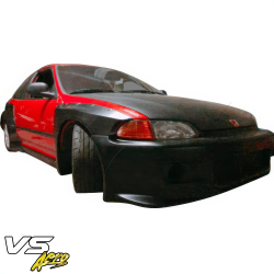 VSaero FRP TKYO Wide Body Front Bumper for Honda Civic EG 1992-1995 > 3dr Hatchback image - 25