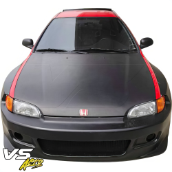 VSaero FRP TKYO Wide Body Front Bumper for Honda Civic EG 1992-1995 > 3dr Hatchback image - 26
