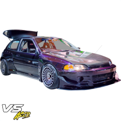 VSaero FRP TKYO Wide Body Front Bumper for Honda Civic EG 1992-1995 > 3dr Hatchback image - 4
