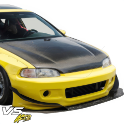 VSaero FRP TKYO Front Spoiler Lip for Honda Civic EG 1992-1995 > 3dr Hatchback image - 10