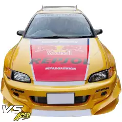 FRP TKYO Front Spoiler Lip > Honda Civic EG 1992-1995 > 3dr Hatchback image - 11