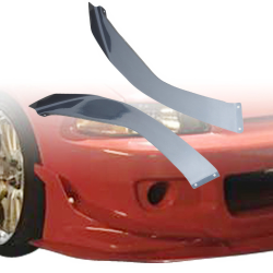 VSaero FRP TKYO Front Canards for Honda Civic EG 1992-1995 > 3dr Hatchback image - 1