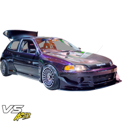 VSaero FRP TKYO Front Canards for Honda Civic EG 1992-1995 > 3dr Hatchback image - 3