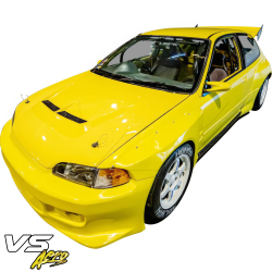 VSaero FRP TKYO Wide Body Fender Flares (front) 40mm for Honda Civic EG 1992-1995 > 3dr Hatchback image - 31