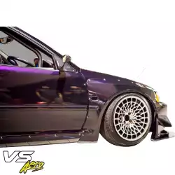 FRP TKYO Wide Body Fender Flares (front) 40mm > Honda Civic EG 1992-1995 > 3dr Hatchback image - 3