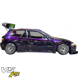 VSaero FRP TKYO Wide Body Fender Flares (front) 40mm for Honda Civic EG 1992-1995 > 3dr Hatchback image - 15