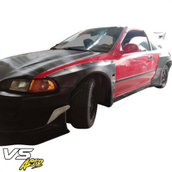 VSaero FRP TKYO Wide Body Fender Flares (front) 40mm for Honda Civic EG 1992-1995 > 3dr Hatchback image - 20