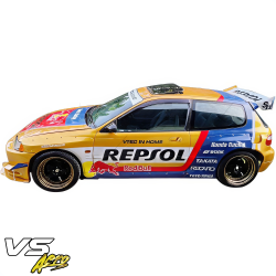 VSaero FRP TKYO Wide Body Side Skirts for Honda Civic EG 1992-1995 > 3dr Hatchback image - 27