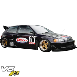 VSaero FRP TKYO Wide Body Side Skirts for Honda Civic EG 1992-1995 > 3dr Hatchback image - 13