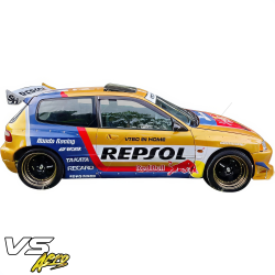 VSaero FRP TKYO Wide Body Fender Flares (rear) 50mm for Honda Civic EG 1992-1995 > 3dr Hatchback image - 29