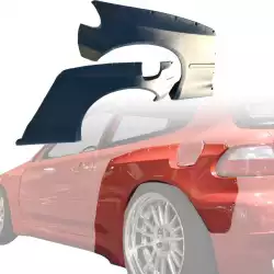 FRP TKYO Wide Body Fender Flares (rear) 50mm > Honda Civic EG 1992-1995 > 3dr Hatchback image - 1